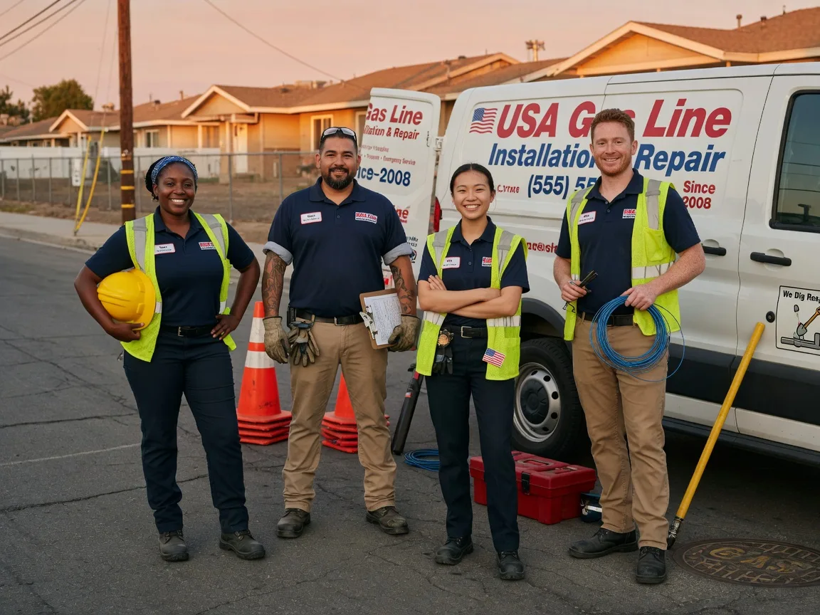 Gas Line Installation company in Justice, WV